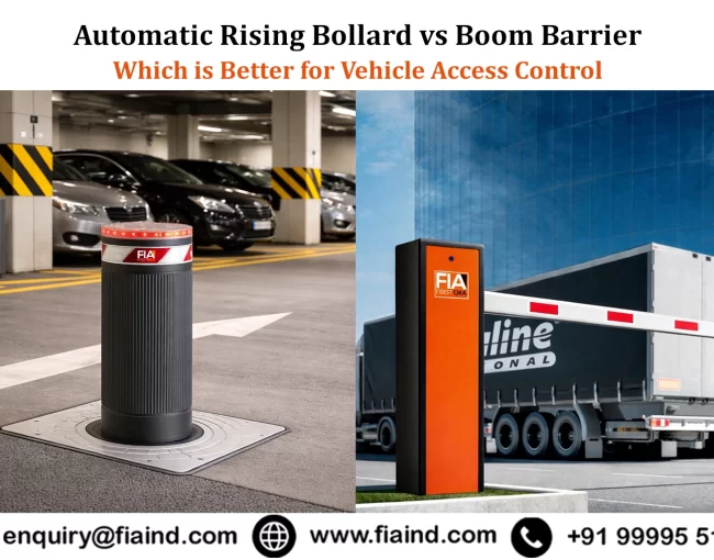 Automatic Rising Bollard vs Boom Barrier: Which Is Better for Vehicle Access Control