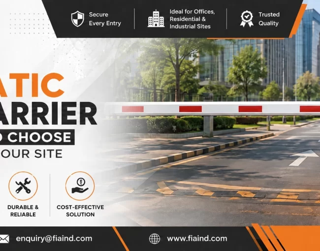 Best automatic boom barrier in Noida for secure vehicle access control