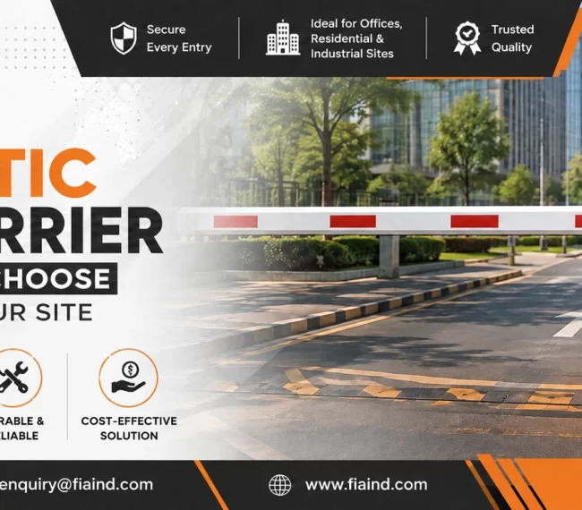 Best automatic boom barrier in Noida for secure vehicle access control