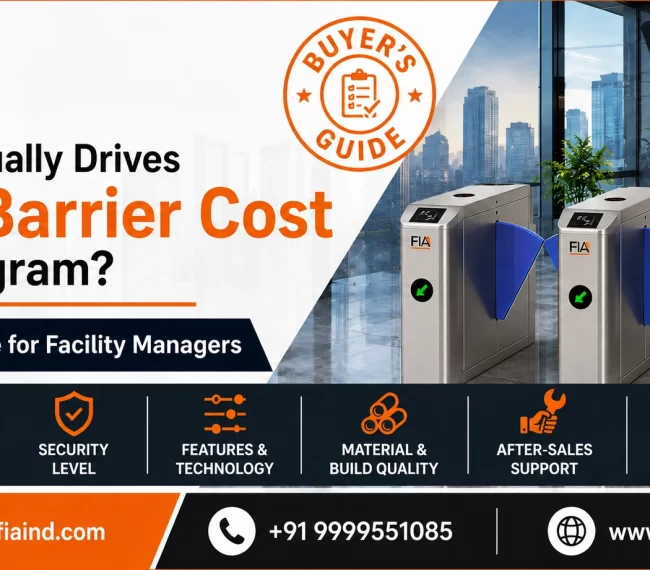 Flap barrier cost in Gurugram – buyer’s guide for facility managers